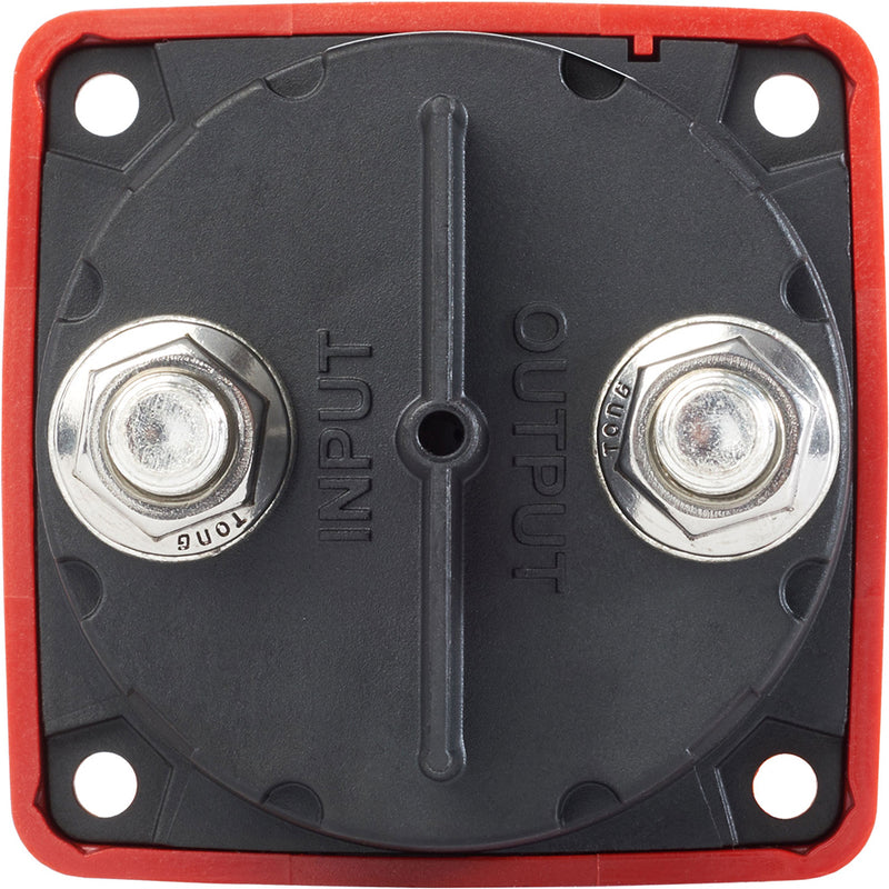 Blue Sea 6006 m-Series (Mini) Battery Switch Single Circuit ON-OFF Red