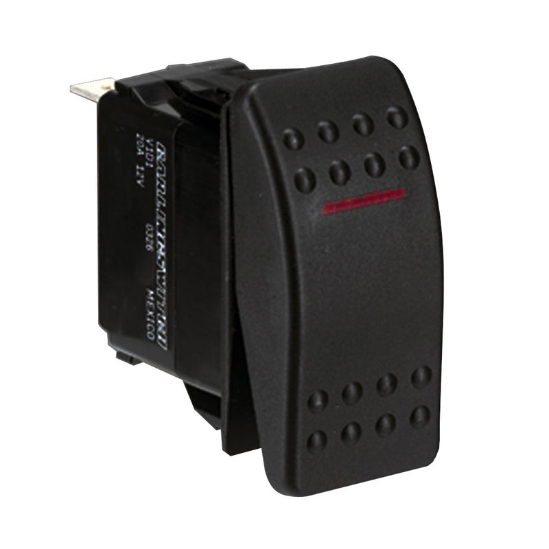 Paneltronics SPST ON-OFF Waterproof Contura Rocker Switch