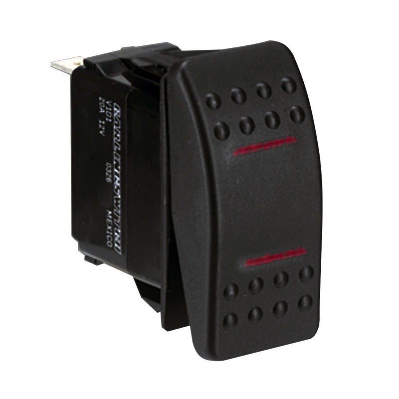 Paneltronics SPDT ON-OFF-ON Waterproof Contura Rocker Switch