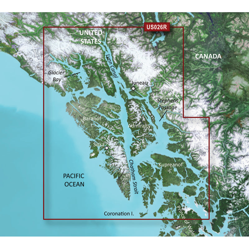 Garmin BlueChart® g3 Vision® HD - VUS026R - Wrangell-Juneau-Sitka - microSD™-SD™