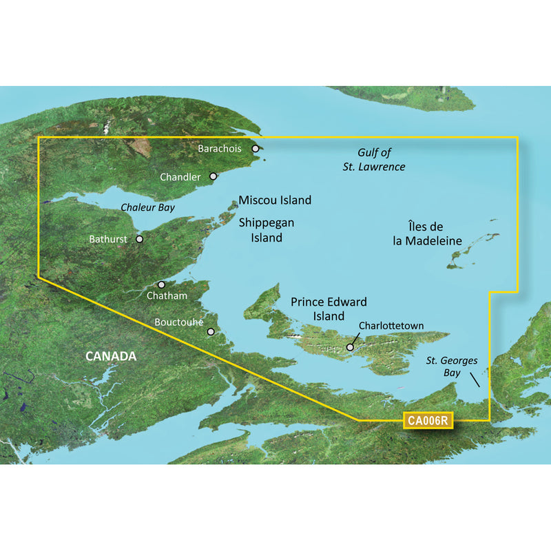 Garmin BlueChart® g3 Vision® HD - VCA006R - P.E.I. to Chaleur Bay - SD Card