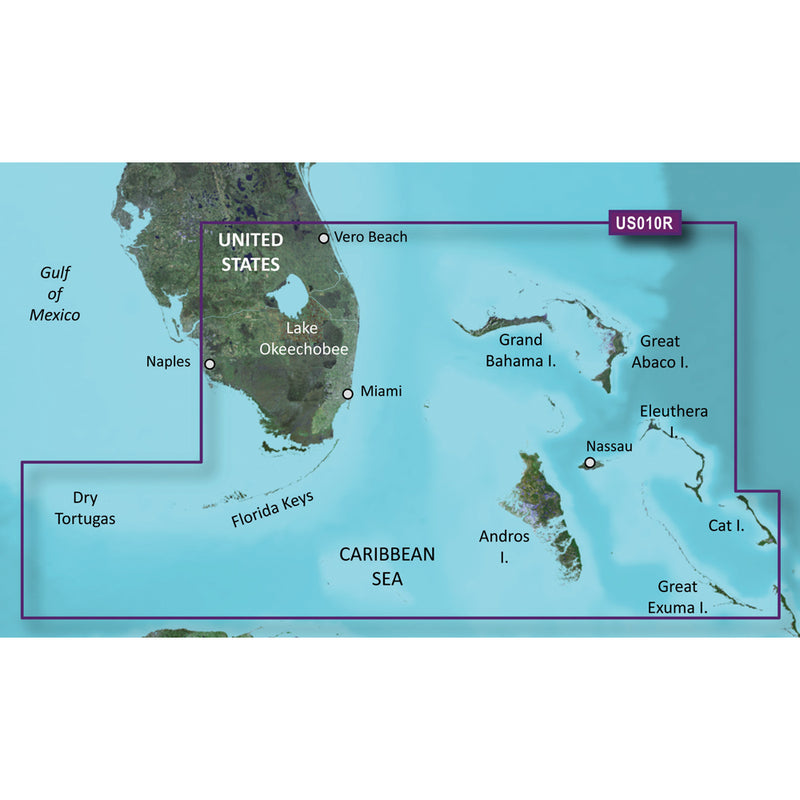 Garmin BlueChart® g3 Vision® HD - VUS010R - Southeast Florida - microSD™-SD™