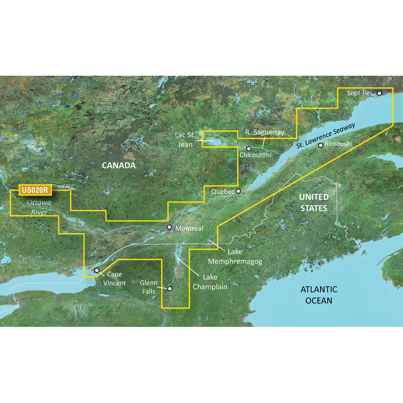 Garmin BlueChart® g3 Vision® HD - VUS020R - St. Lawrence Seaway - microSD™-SD™