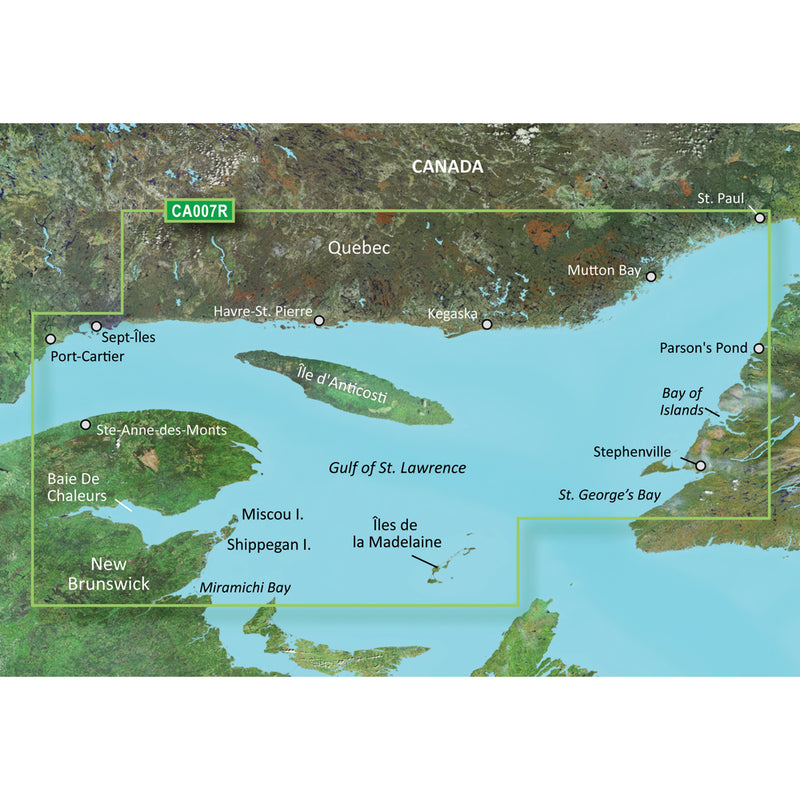 Garmin BlueChart® g3 Vision® HD - VCA007R - Les Mechins - St. George's Bay - microSD™-SD™