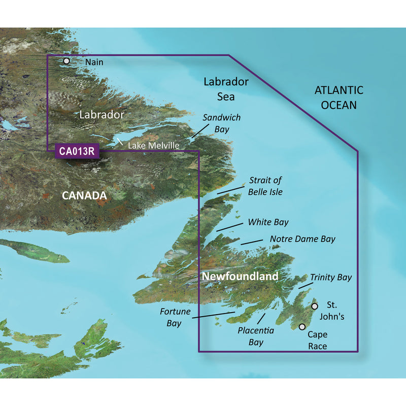 Garmin BlueChart® g3 Vision® HD - VCA013R - Labrador Coast - microSD™-SD™