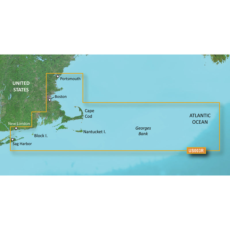 Garmin BlueChart® g3 Vision® HD - VUS003R - Cape Cod - microSD™-SD™