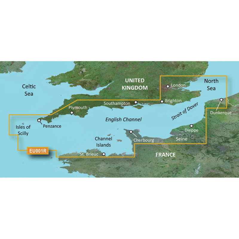 Garmin BlueChart® g3 Vision® HD - VEU001R - English Channel - microSD™-SD™