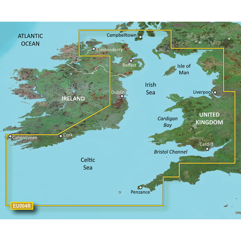 Garmin BlueChart® g3 Vision® HD - VEU004R - Irish Sea - microSD™-SD™