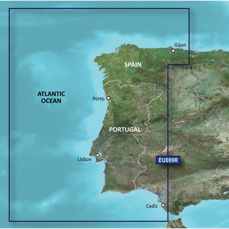 Garmin BlueChart® g3 Vision® HD - VEU009R - Portugal & NW Spain - microSD™-SD™