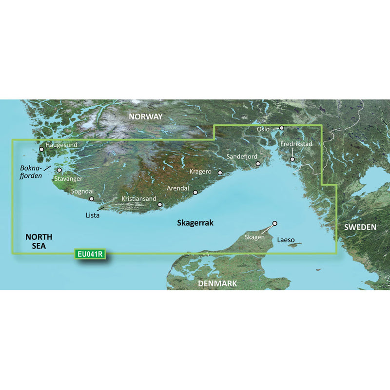 Garmin BlueChart® g3 Vision® HD - VEU041R - Oslo-Skagerak-Haugesund - microSD™-SD™