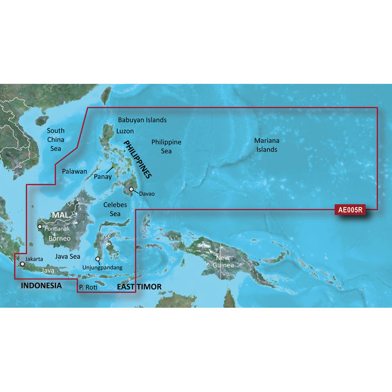 Garmin BlueChart® g3 Vision® HD - VAE005R - Philippines - Java Mariana Is. - microSD™-SD™