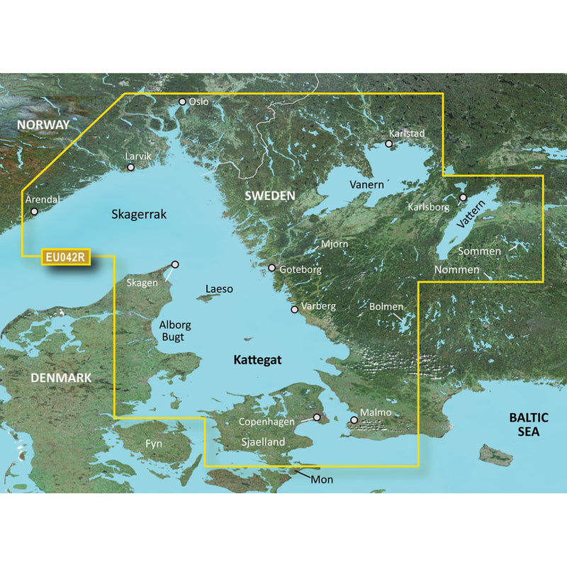 Garmin BlueChart® g3 HD - HXEU042R - Oslo to Trelleborg - microSD™-SD™