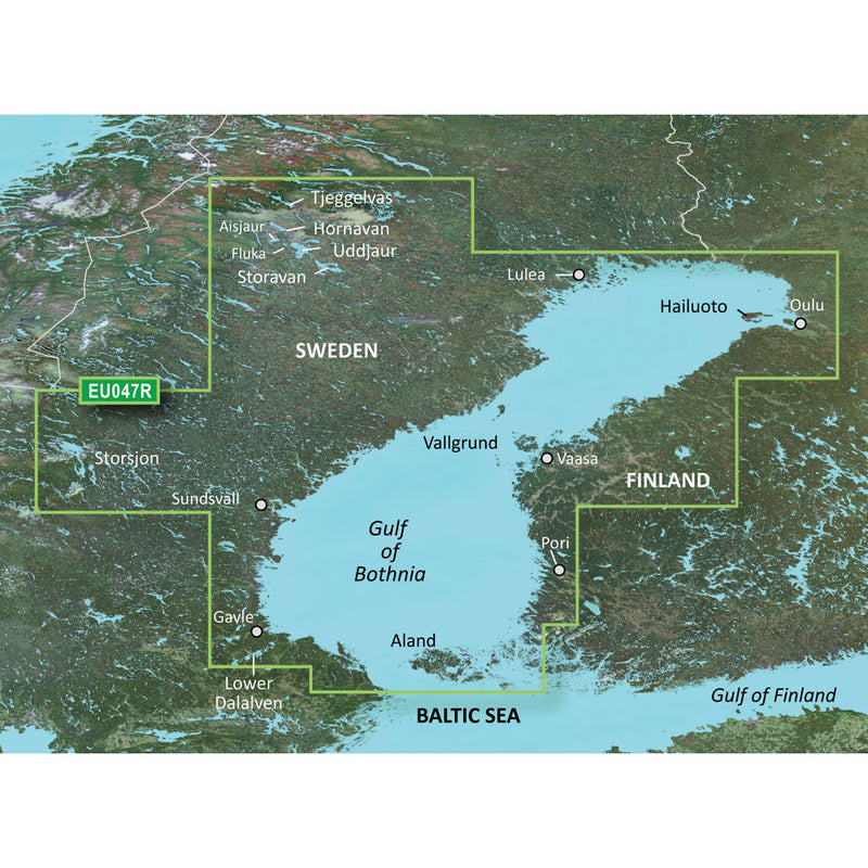 Garmin BlueChart® g3 HD - HXEU047R - Gulf of Bothnia - Kalix to Grisslehamn - microSD™-SD™