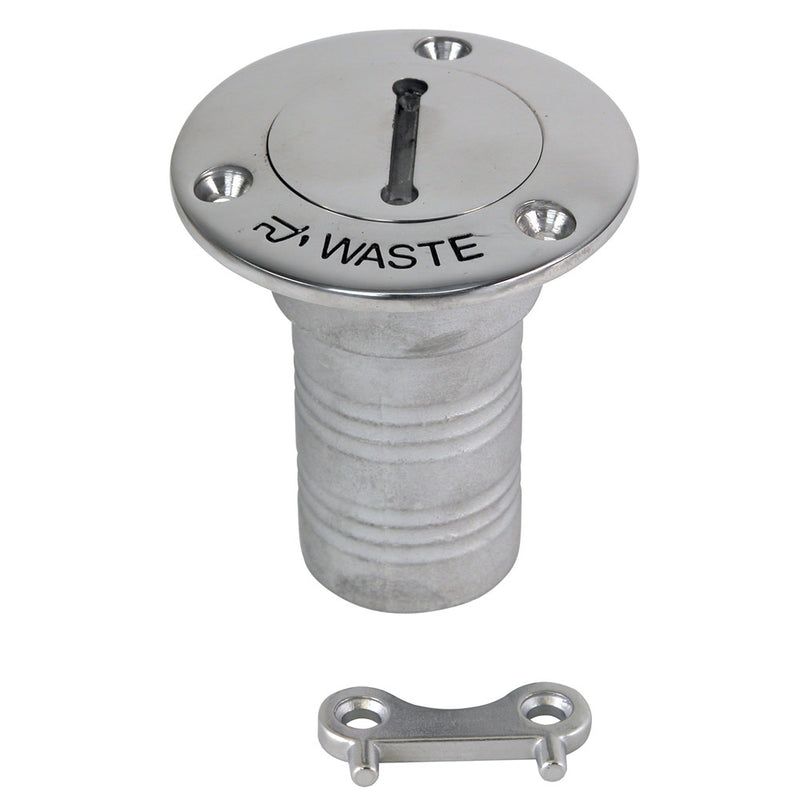 Whitecap Hose Deck Fill - 1-1-2" Hose Waste