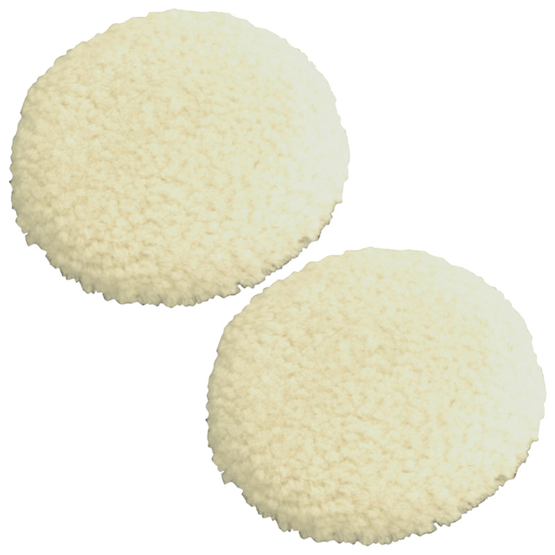 Shurhold Buff Magic Compounding Wool Pad - 2-Pack - 6.5" f-Dual Action Polisher