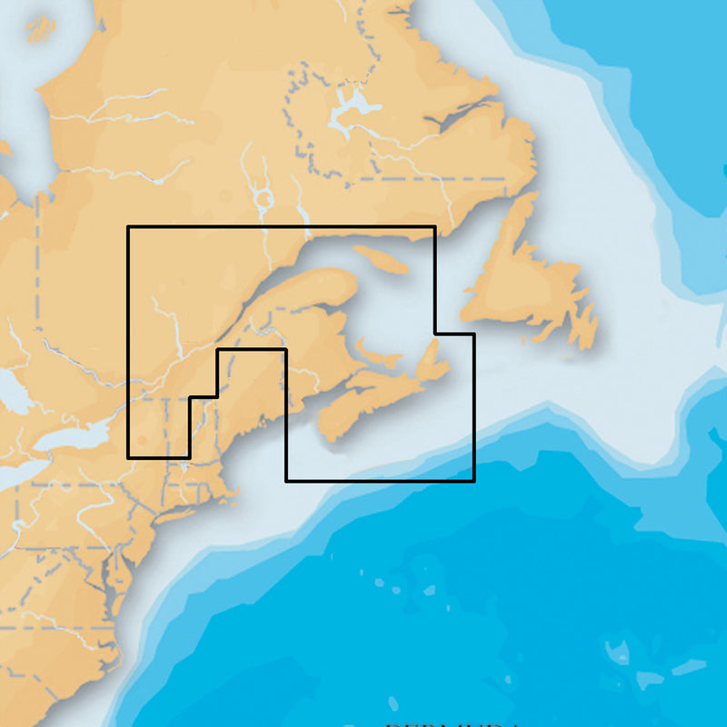 Navionics Platinum+ - Nova Scotia & St. Lawrence River - microSD™-SD™