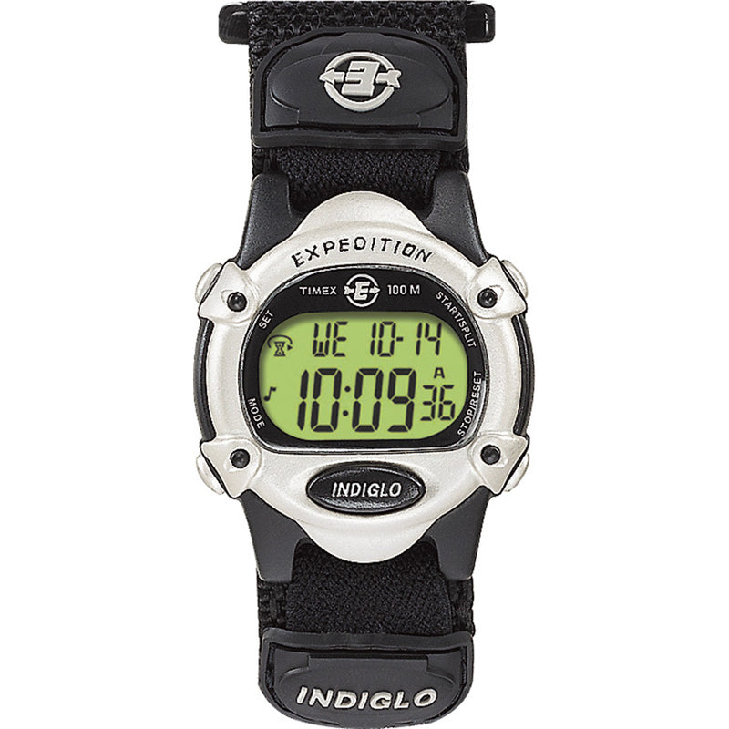 Timex Expedition® Women's Chrono Alarm Timer - Silver-Black