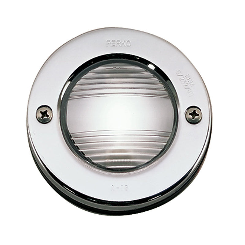 Perko Vertical Mount Stern Light 12VDC w-Chrome Bezel