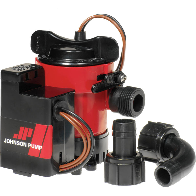 Johnson Pump 500GPH Auto Bilge Pump 3-4" 12V Mag Switch