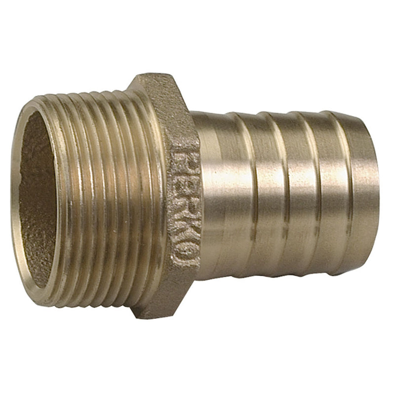 Perko 3-4" Pipe to Hose Adapter Straight Bronze MADE IN THE USA