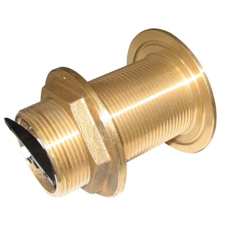 Perko 1-1-2" Thru-Hull Fitting w-Pipe Thread Bronze MADE IN THE USA