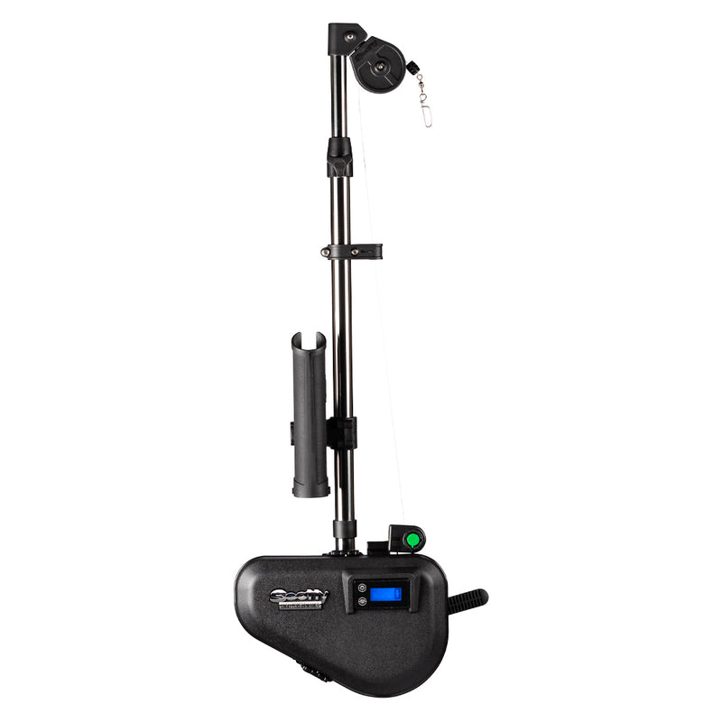 Scotty 2106 HP Depthpower Electric Downrigger 60 SS Telescoping Boom w-Swivel Base - Single Rod Holder