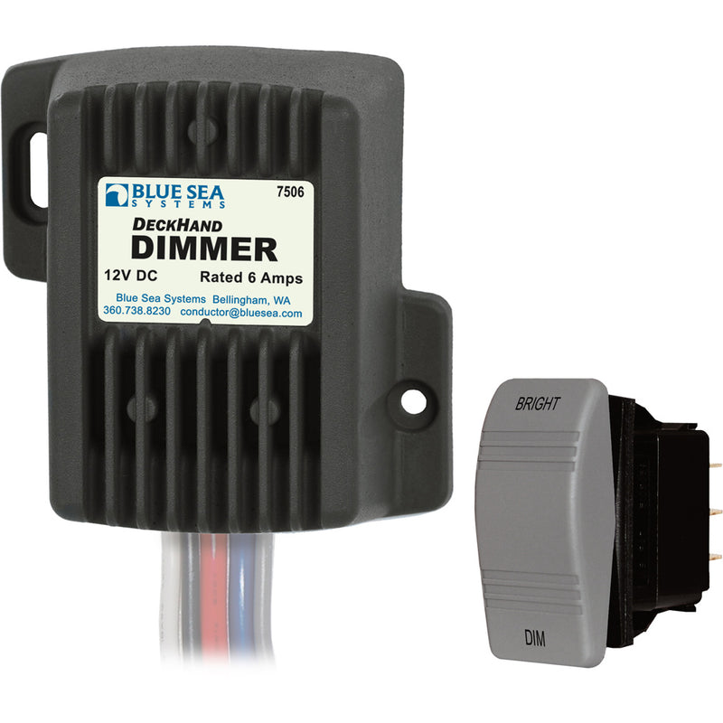 Blue Sea 7506 DeckHand Dimmer - 6 Amp-12V