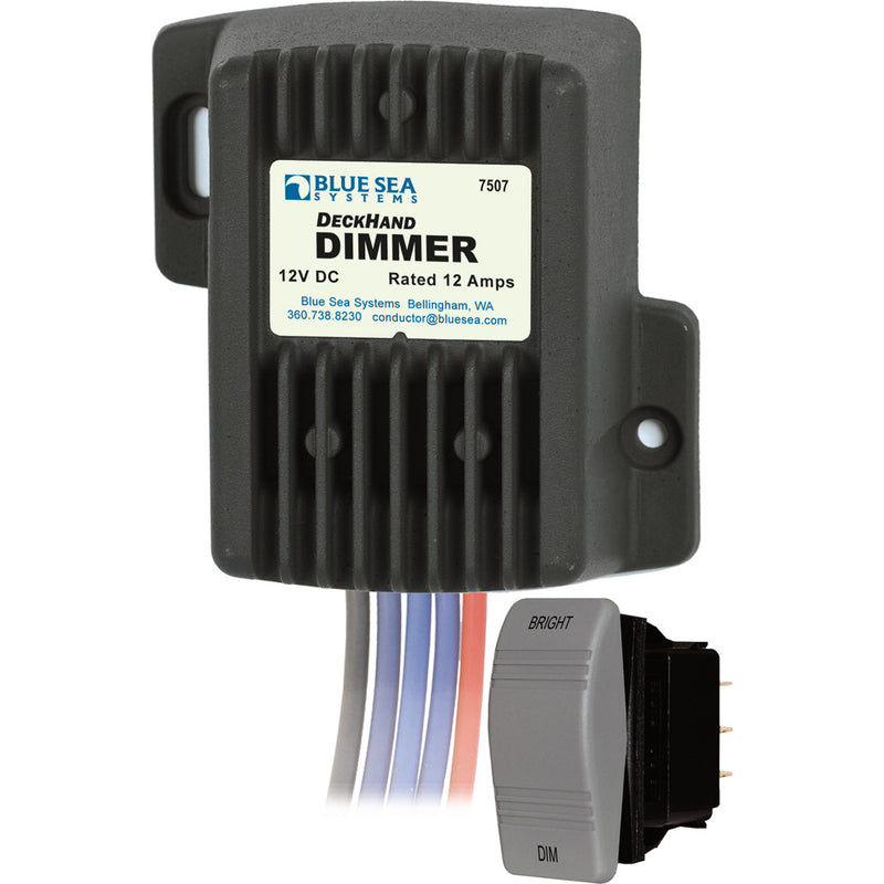 Blue Sea 7507 DeckHand Dimmer - 12 Amp-12V