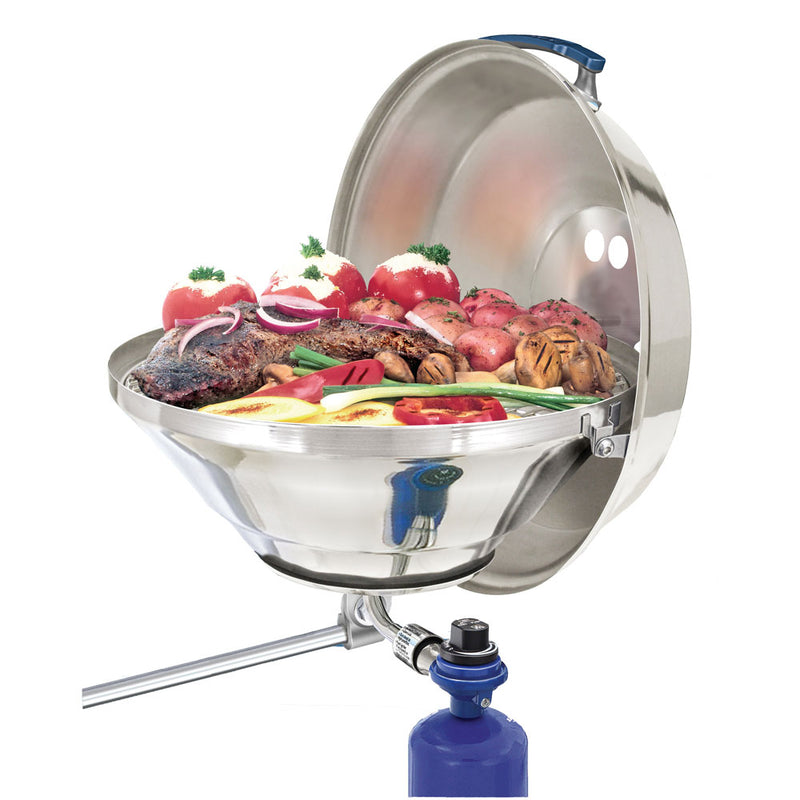 Magma Marine Kettle 17" Party Size Gas Grill w-Hinged Lid