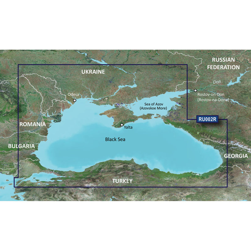 Garmin BlueChart® g3 HD - HXRU002R - Black Sea & Azov Sea - microSD™-SD™