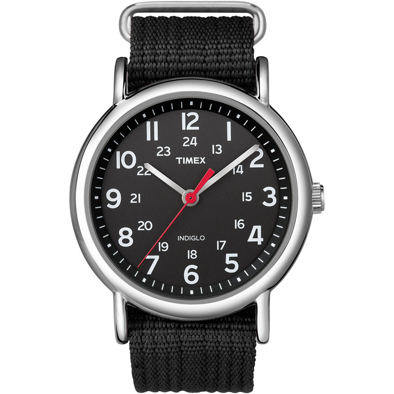 Timex Weekender® Slip-Thru Watch - Black