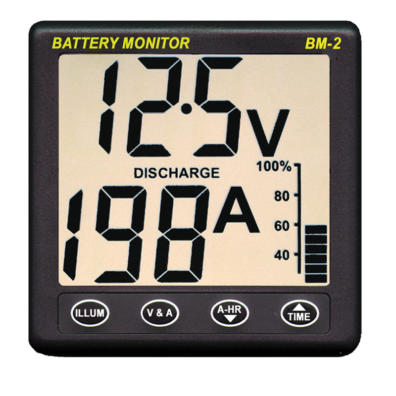 Clipper BM-2 Battery Monitor w-Shunt - 200Amp