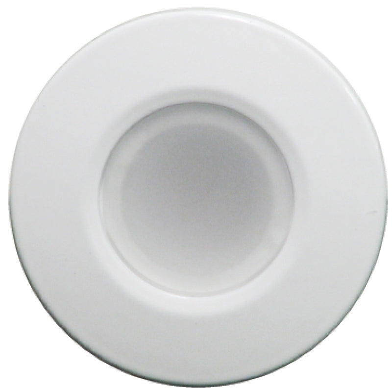 Lumitec Orbit - Flush Mount Down Light - White Finish - 2-Color Blue-White Dimming