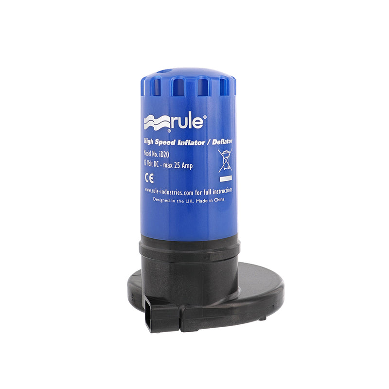 Rule ID20 High-Speed Inflator-Deflator - 12V