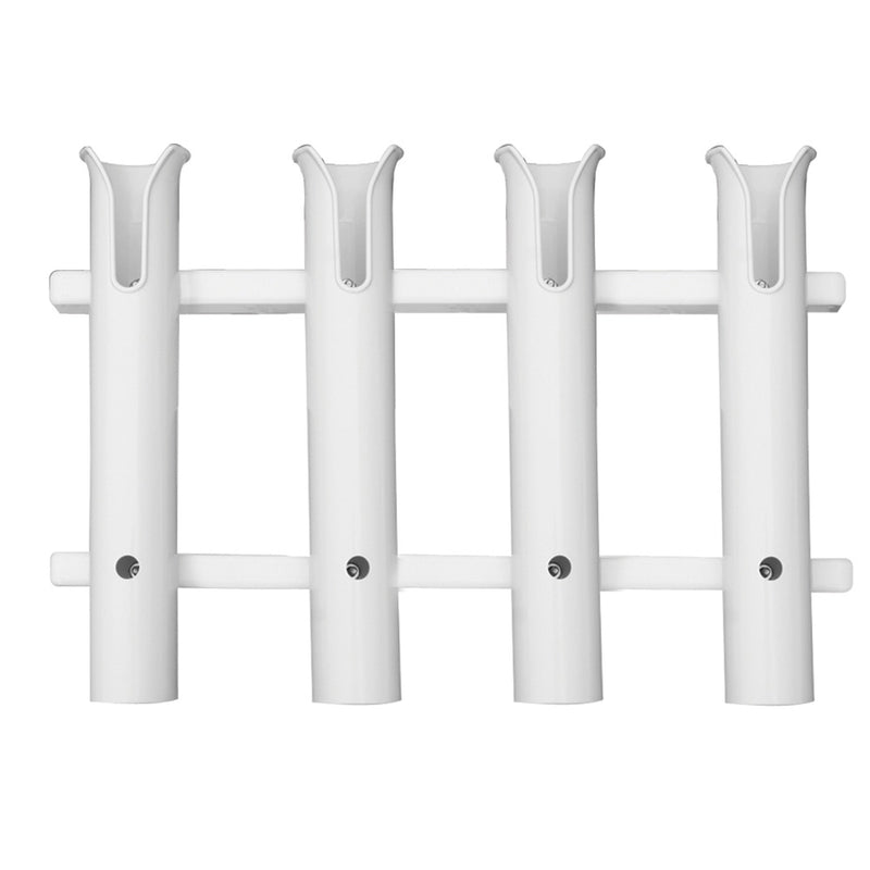 TACO 4-Rod Poly Rod Rack - White