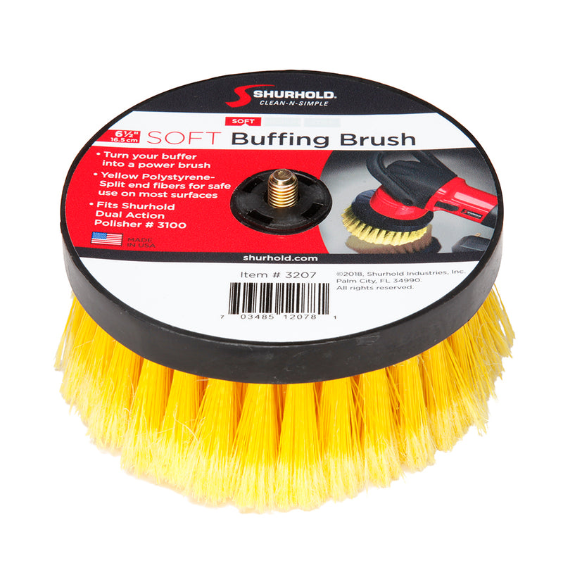 Shurhold 6-½" Soft Brush f-Dual Action Polisher