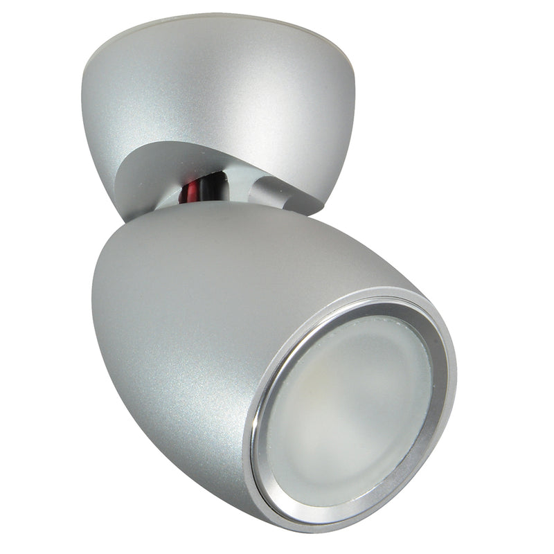 Lumitec GAI2 - General Area Illumination2 Light - Brushed Finish - 3-Color Red-Blue Non-Dimming w-White Dimming