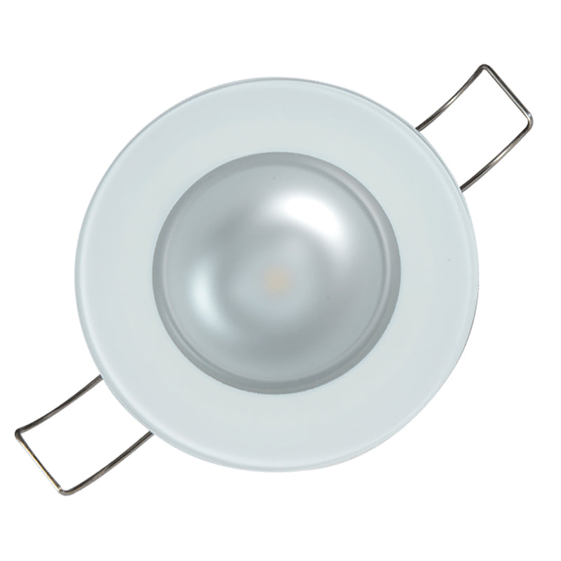 Lumitec Mirage - Flush Mount Down Light - Glass Finish-No Bezel - Warm White Dimming