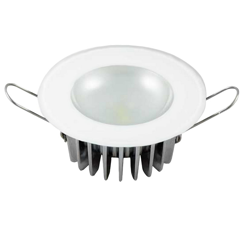 Lumitec Mirage - Flush Mount Down Light - Glass Finish-No Bezel - Warm White Dimming