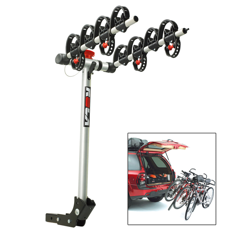 ROLA Bike Carrier - TX w-Tilt & Security - Hitch Mount - 4-Bike