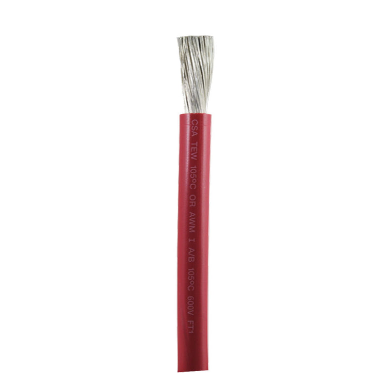 Ancor Red 2-0 AWG Battery Cable - Sold By The Foot