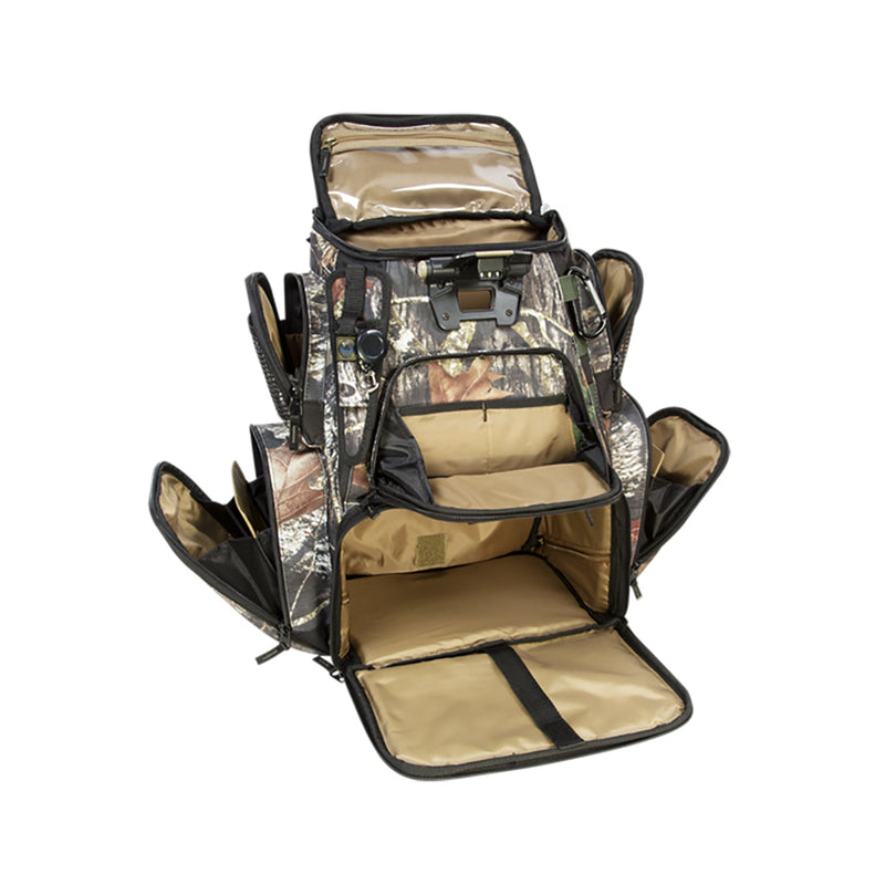 Wild River NOMAD Mossy Oak Tackle Tek Lighted Backpack w-o Trays