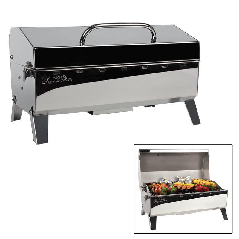 Kuuma Stow N' Go 160 Gas Grill - 13,000BTU w-Regulator, Thermometer and Igniter