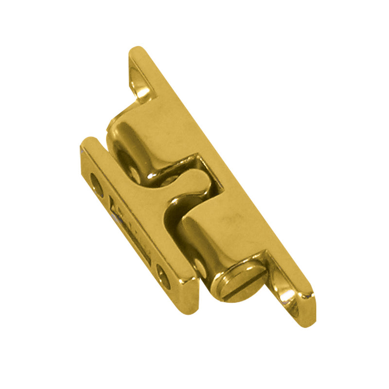 Whitecap Stud Catch - Brass - 2-1-4" x 7-16"