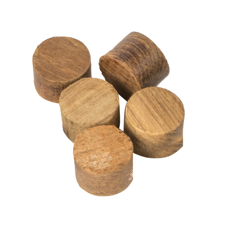 Whitecap Teak Plugs - 5-8" - 20 Pack