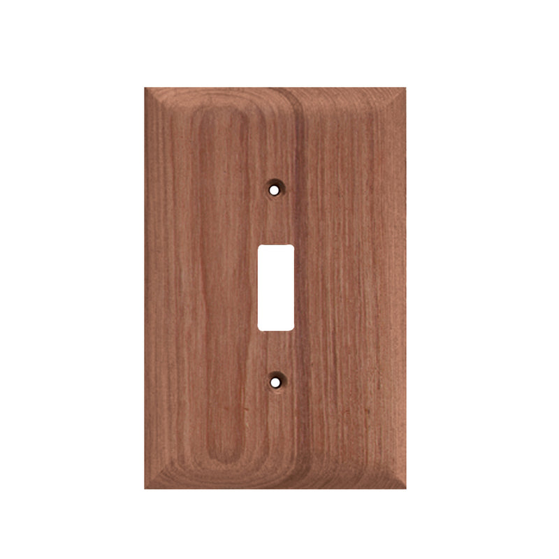 Whitecap Teak Switch Cover-Switch Plate