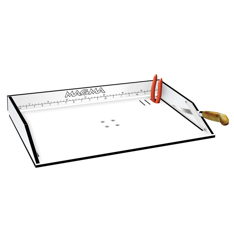 Magma Bait-Filet Mate Serving-Cutting Table - 20" White-Black