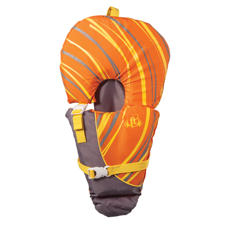 Full Throttle Baby-Safe Vest - Infant to 30lbs - Orange-Grey