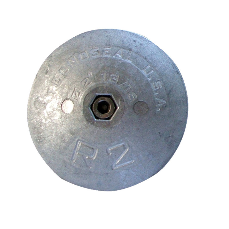 Tecnoseal R2AL Rudder Anode - Aluminum - 2-13-16" Diameter