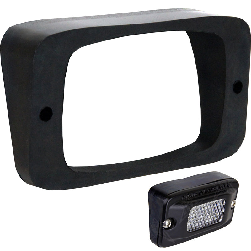 RIGID Industries SR-M Series Angled Flush Mount - Up-Down